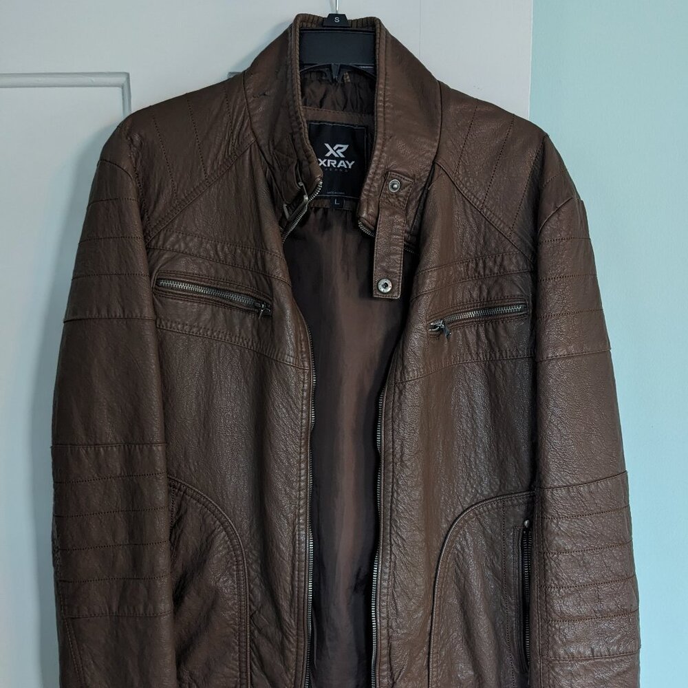 XRay Faux Leather Motorcycle Jacket